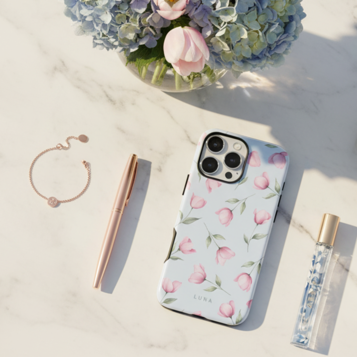 Luna Camille Glossy Phone Case for iPhone 16 Pro Max