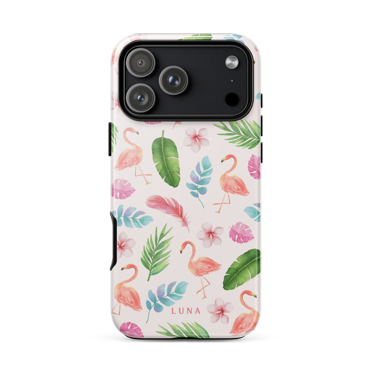 Tropical Flamingo - Tough Case for iPhone®