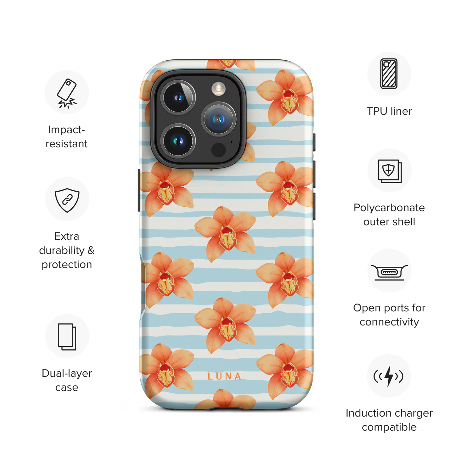 Soléil - Tough Case for iPhone® PHONE-CASE Luna