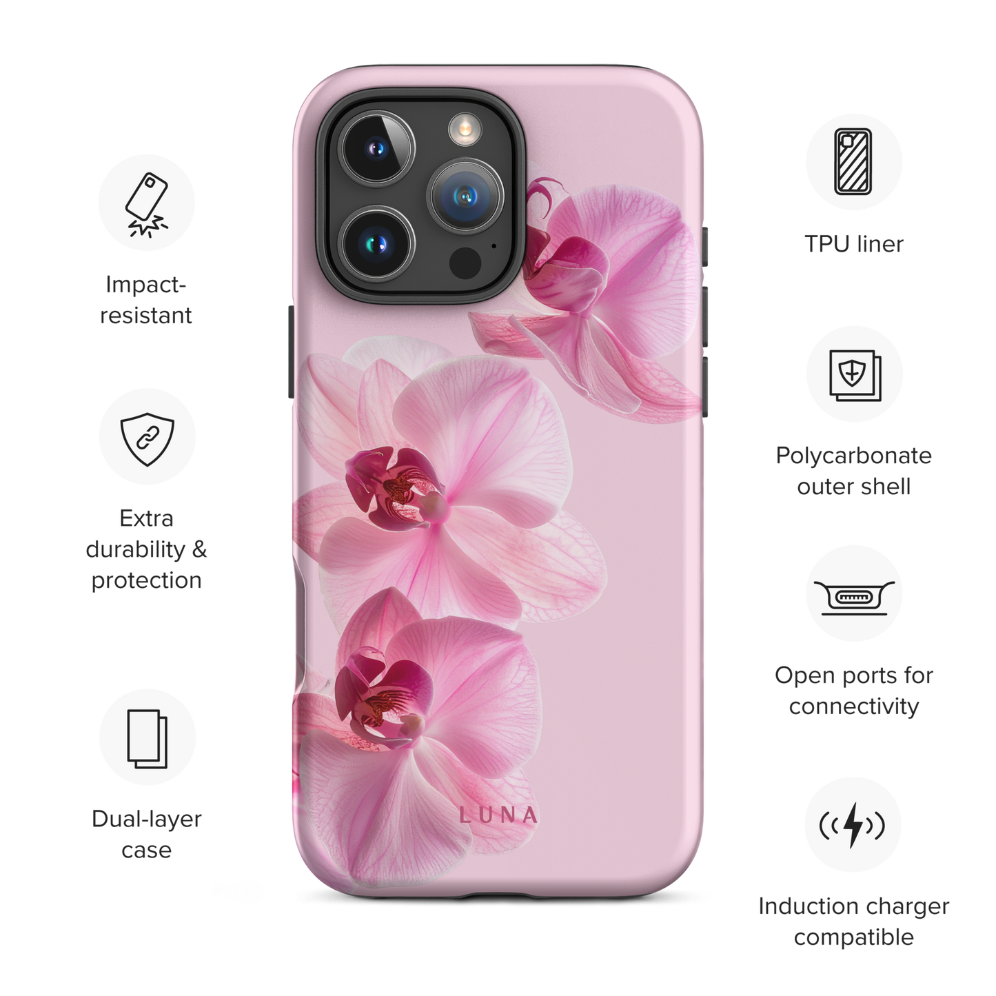 Florence - Tough Case for iPhone® PHONE-CASE Luna