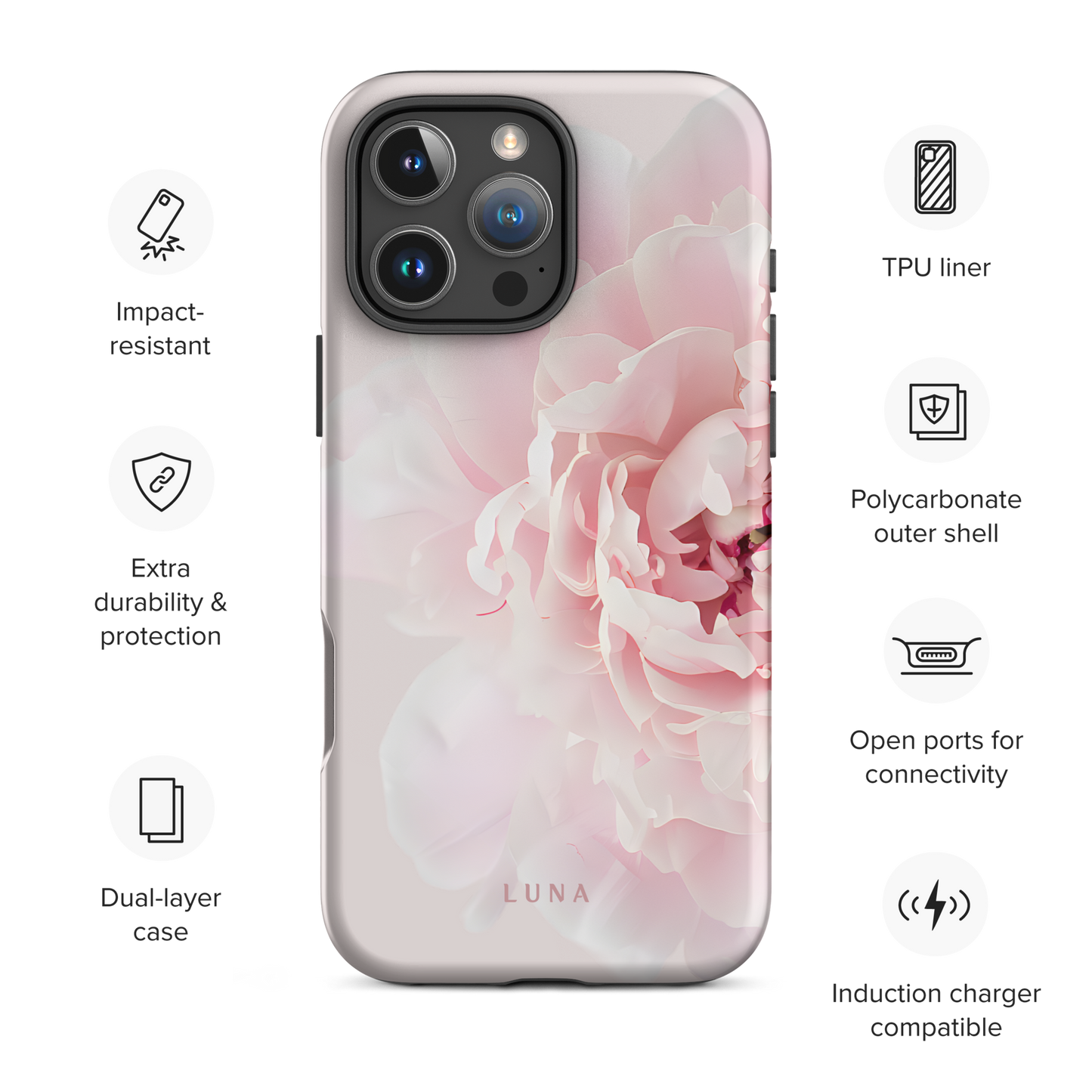 Celine - Tough Case for iPhone® PHONE-CASE Luna