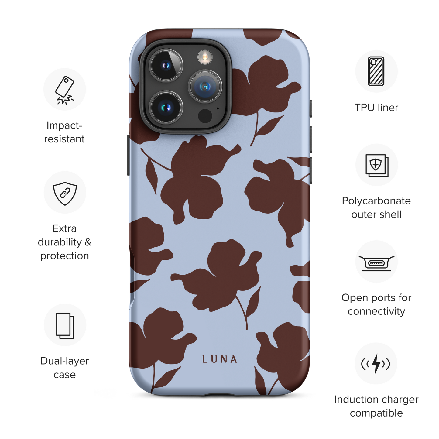 Coco Sky - Tough Case for iPhone® PHONE-CASE Luna