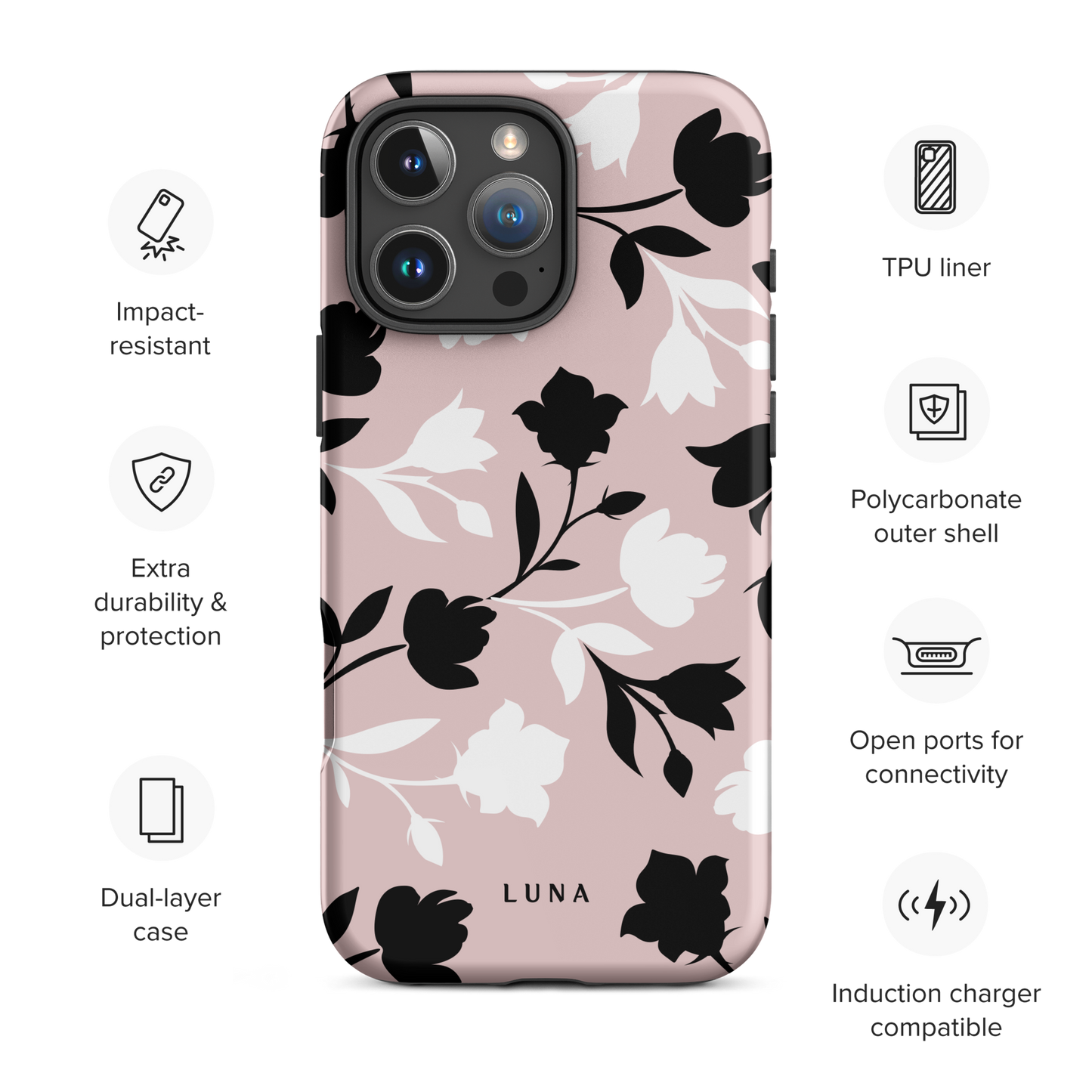 Gabriella - Tough Case for iPhone PHONE-CASE Luna