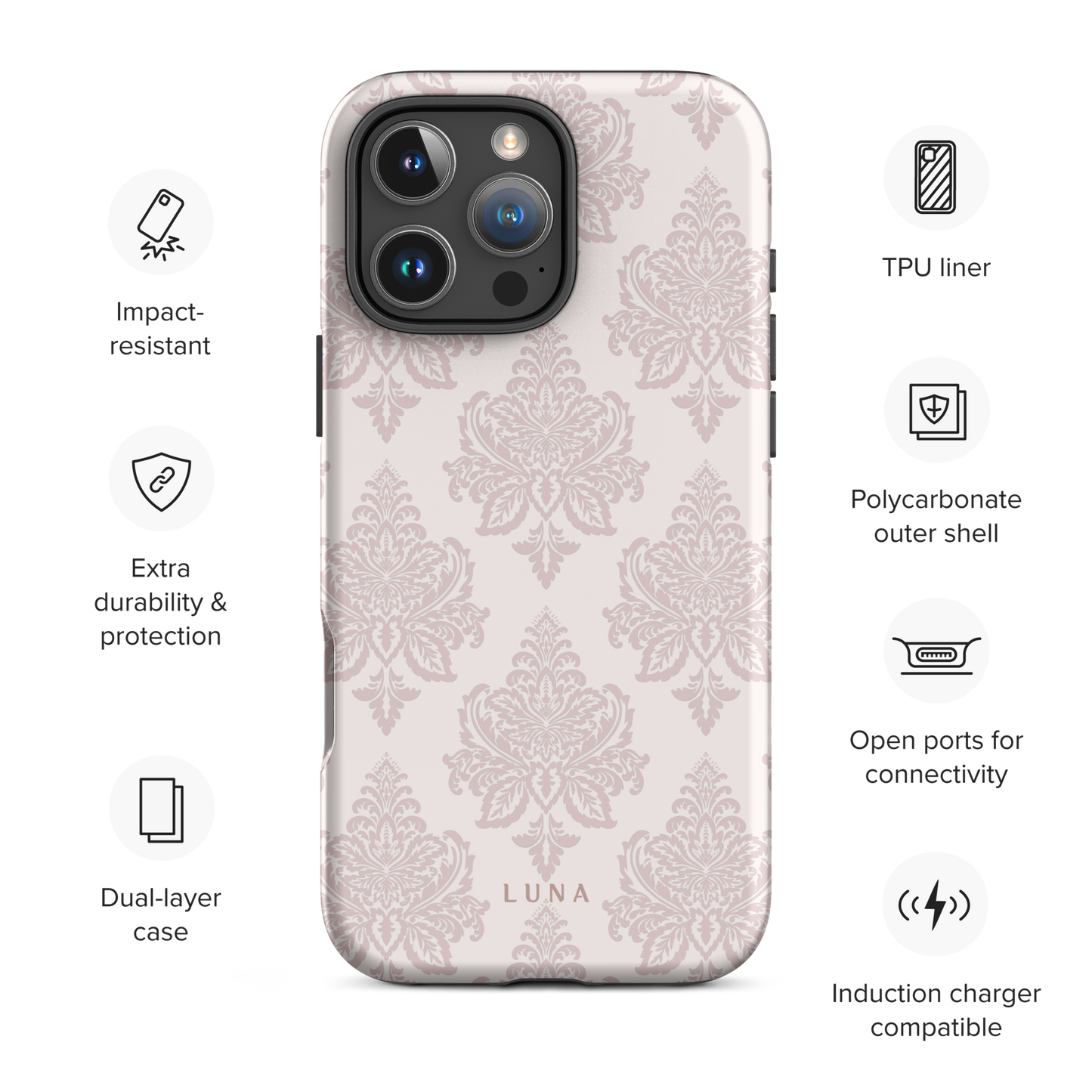 Francesca - Tough Case for iPhone PHONE-CASE Luna