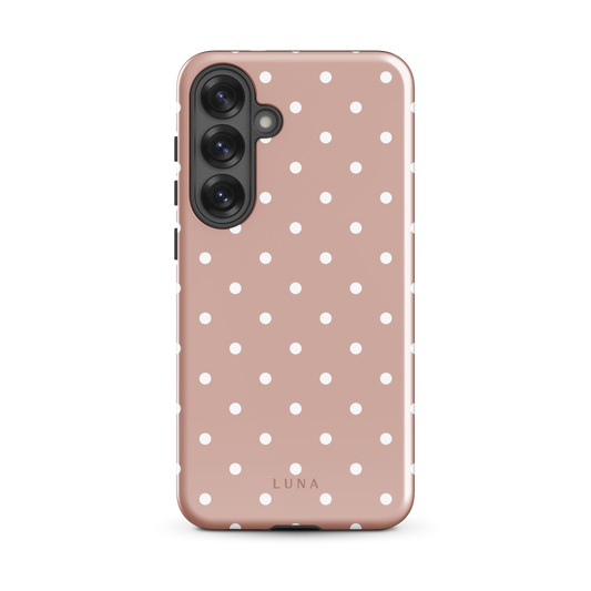 Polka Dot Pink - Tough case for Samsung PHONE-CASE Luna
