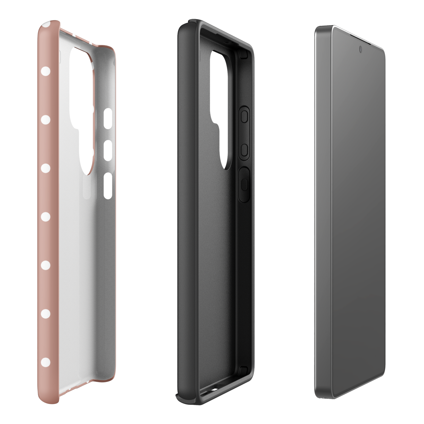 Polka Dot Pink - Tough case for Samsung PHONE-CASE Luna