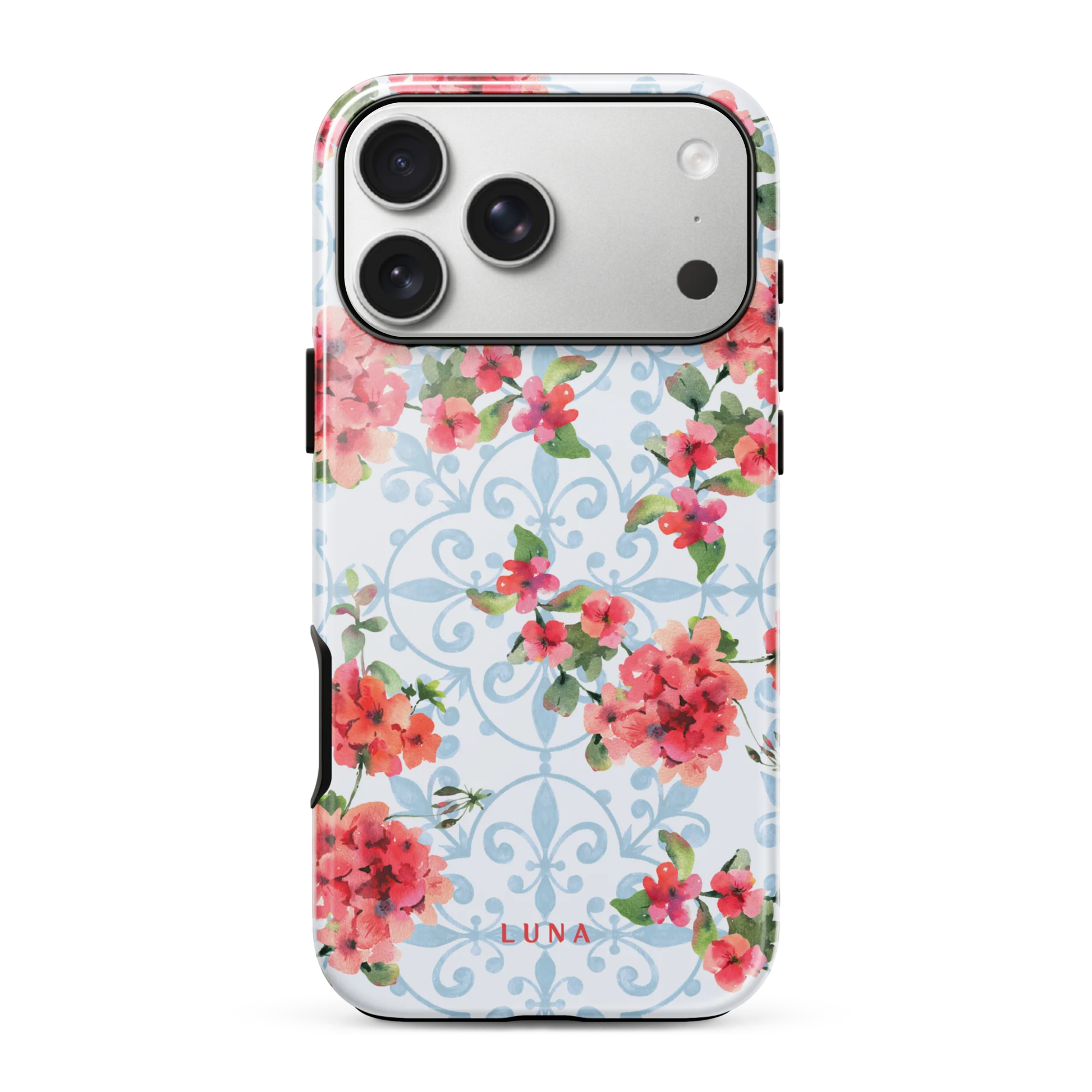 Luna Capri Glossy Phone Case for iPhone 17 Pro Max 