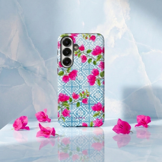Luna Mediterranean Dreams Glossy Phone Case for Samsung Galaxy S25 Plus