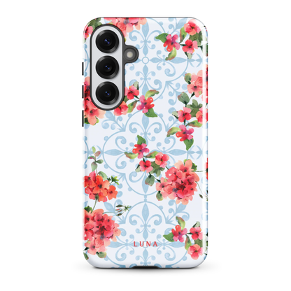 Luna Capri Glossy Phone Case for Samsung Galaxy S25 Plus
