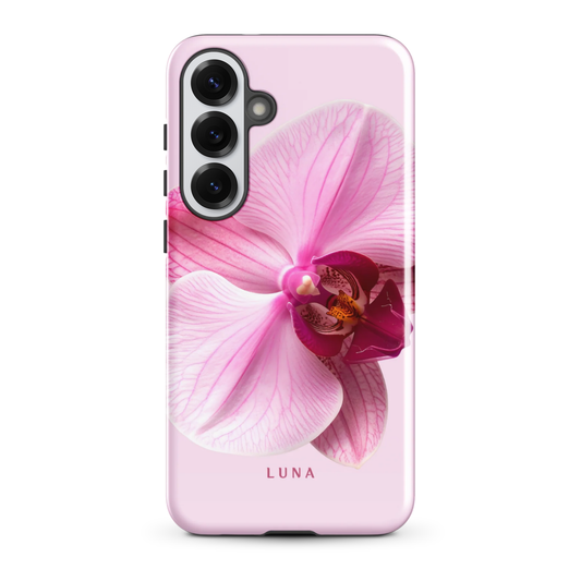 Luna Elena Glossy Phone Case for Samsung Galaxy S25 Plus