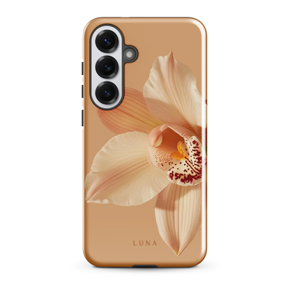 Luna Sienna Glossy Phone Case for Samsung Galaxy S25 Plus