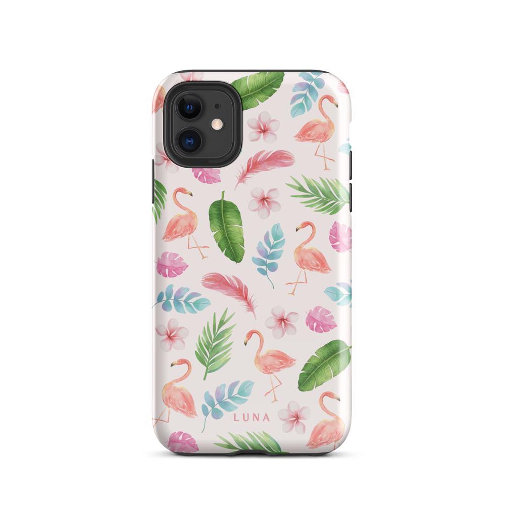 Tropical Flamingo - Tough Case for iPhone®