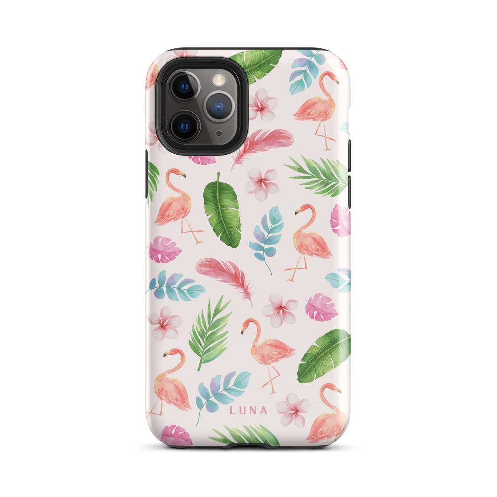 Tropical Flamingo - Tough Case for iPhone®