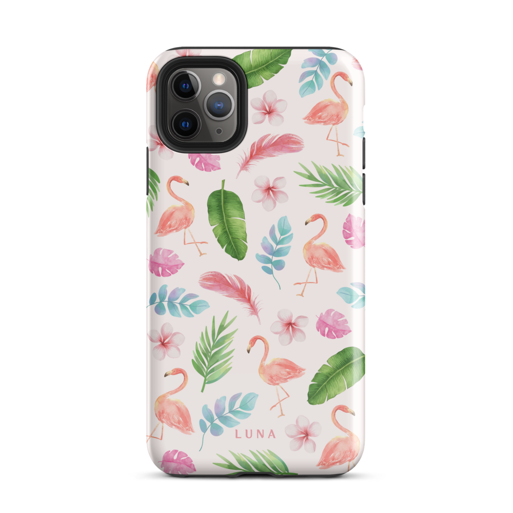 Tropical Flamingo - Tough Case for iPhone®