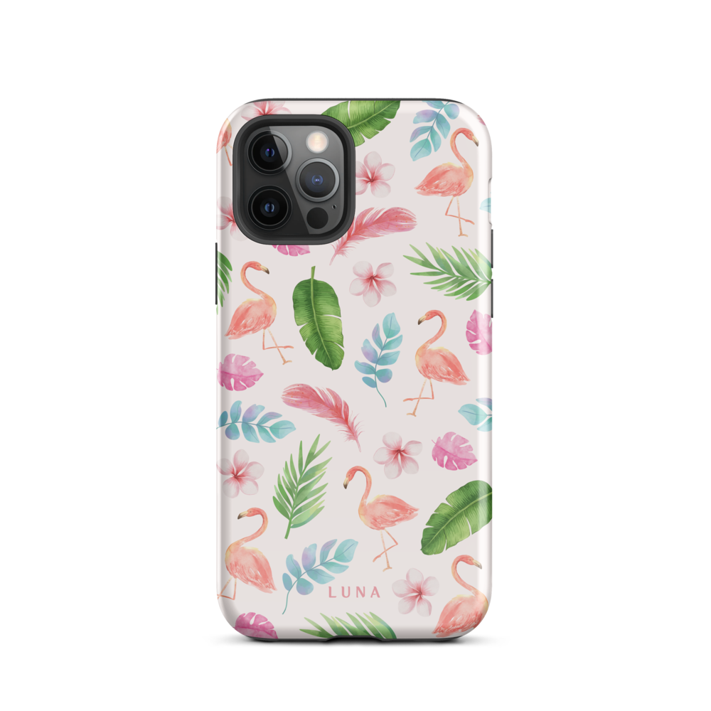 Tropical Flamingo - Tough Case for iPhone®