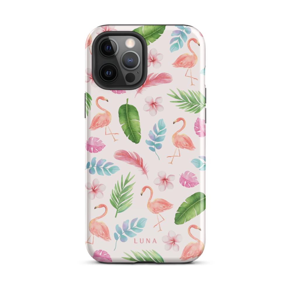 Tropical Flamingo - Tough Case for iPhone®