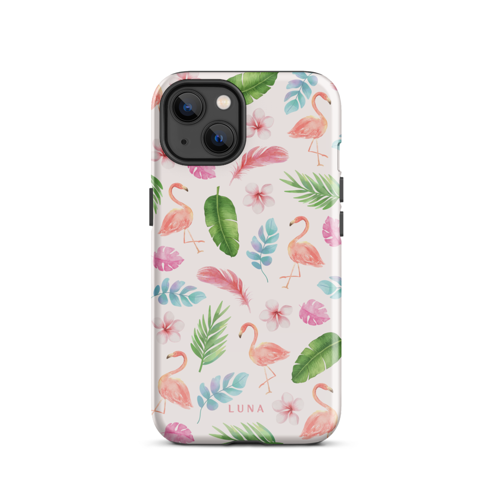 Tropical Flamingo - Tough Case for iPhone®