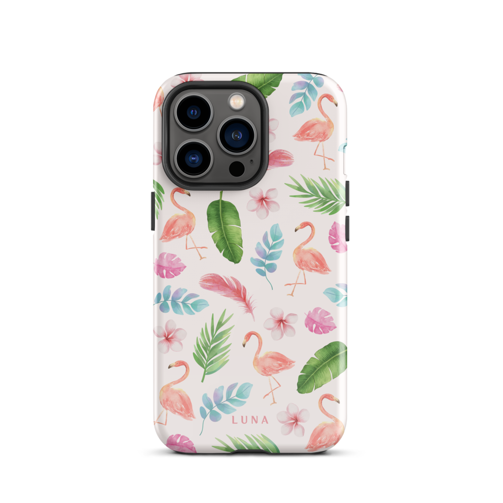 Tropical Flamingo - Tough Case for iPhone®