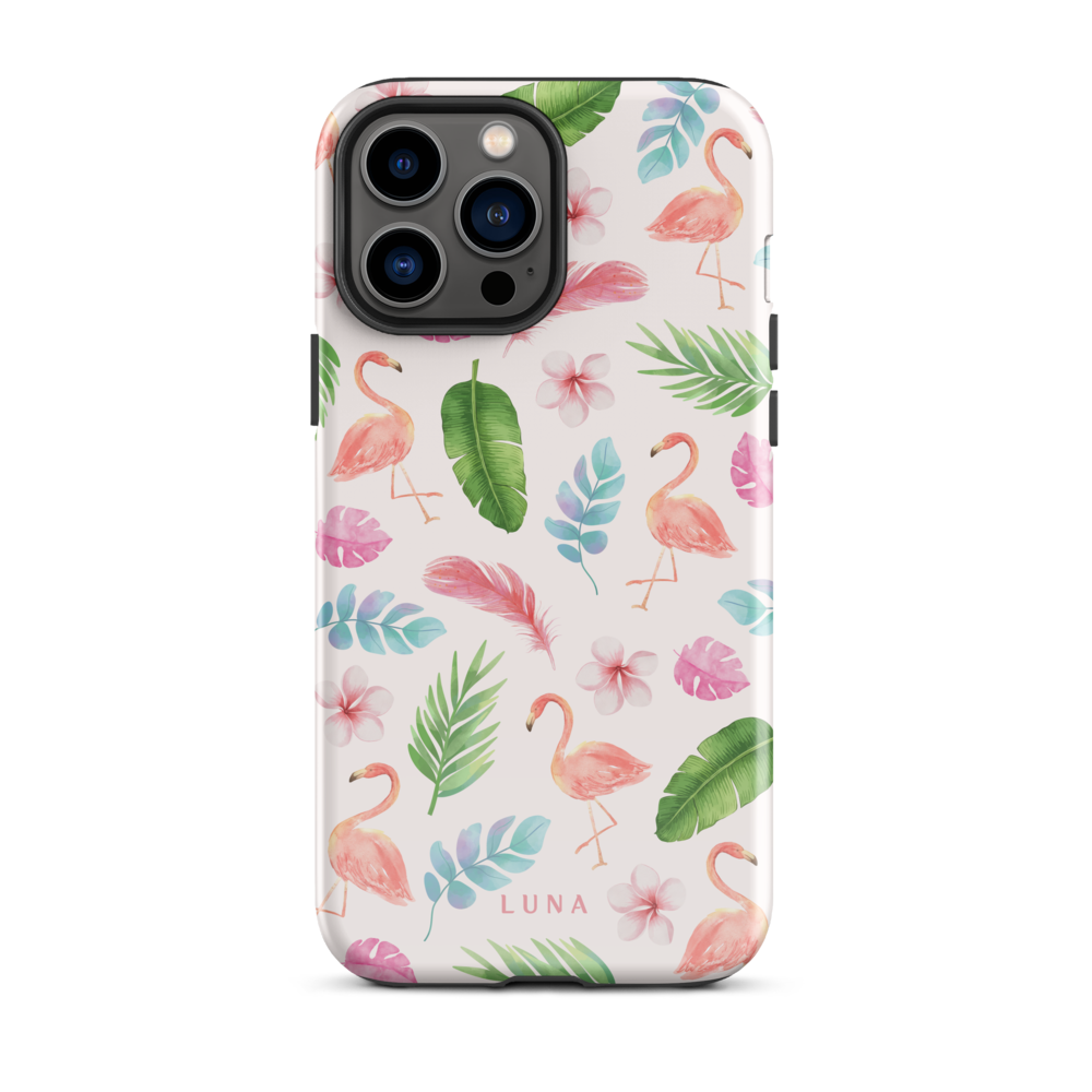 Tropical Flamingo - Tough Case for iPhone®