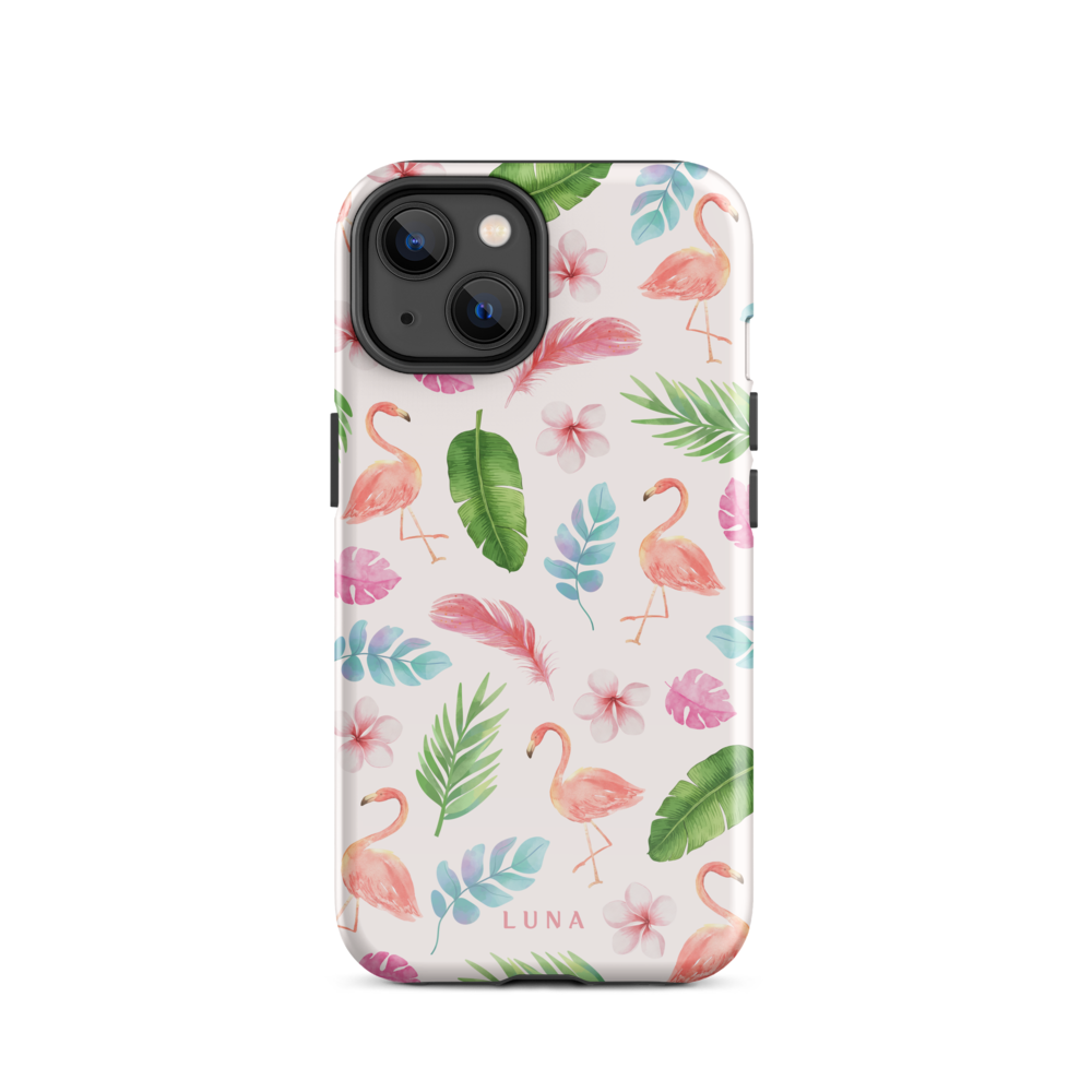 Tropical Flamingo - Tough Case for iPhone®