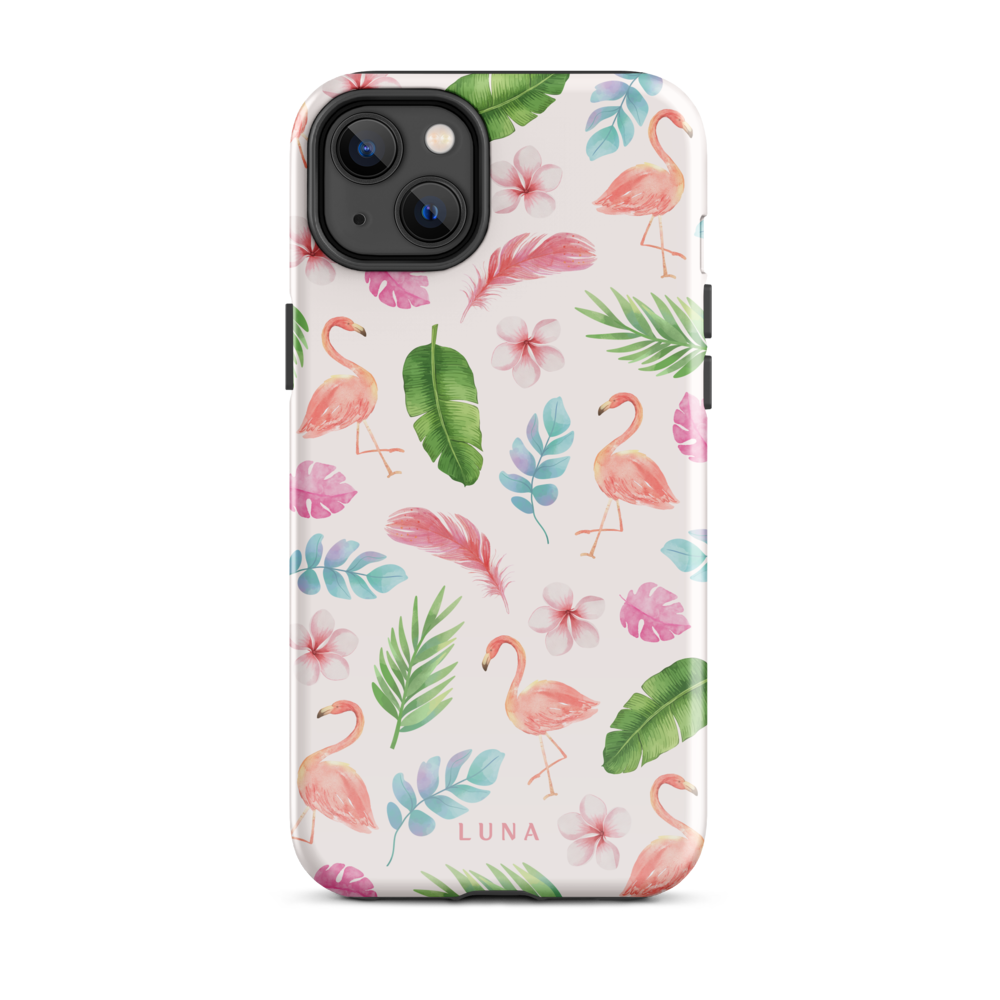 Tropical Flamingo - Tough Case for iPhone®