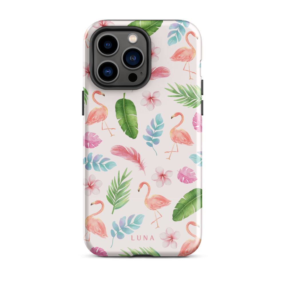 Tropical Flamingo - Tough Case for iPhone®