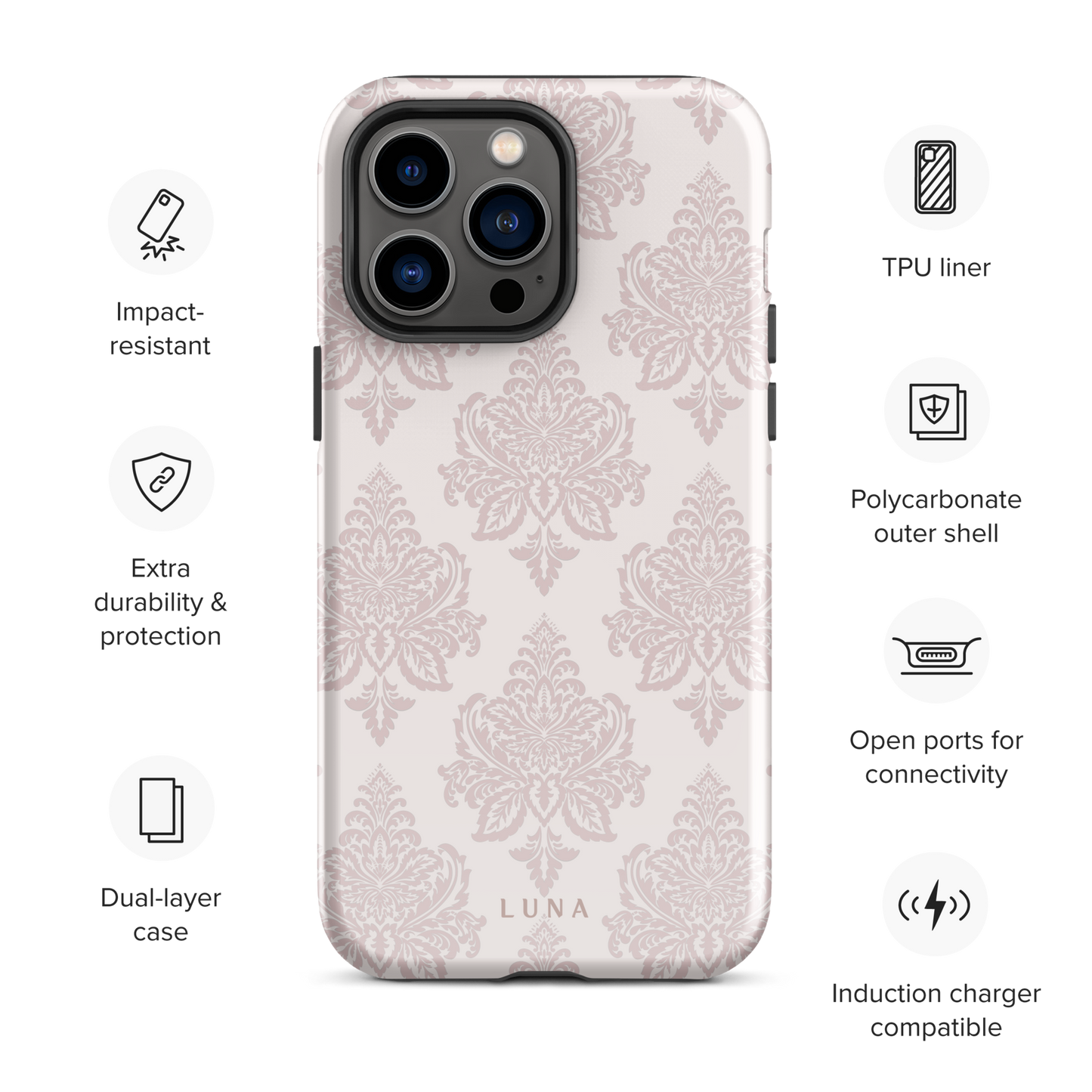 Francesca - Tough Case for iPhone PHONE-CASE Luna