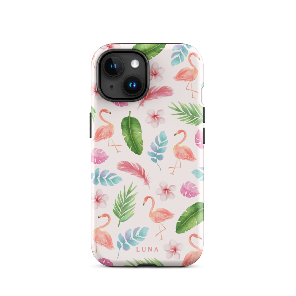 Tropical Flamingo - Tough Case for iPhone®