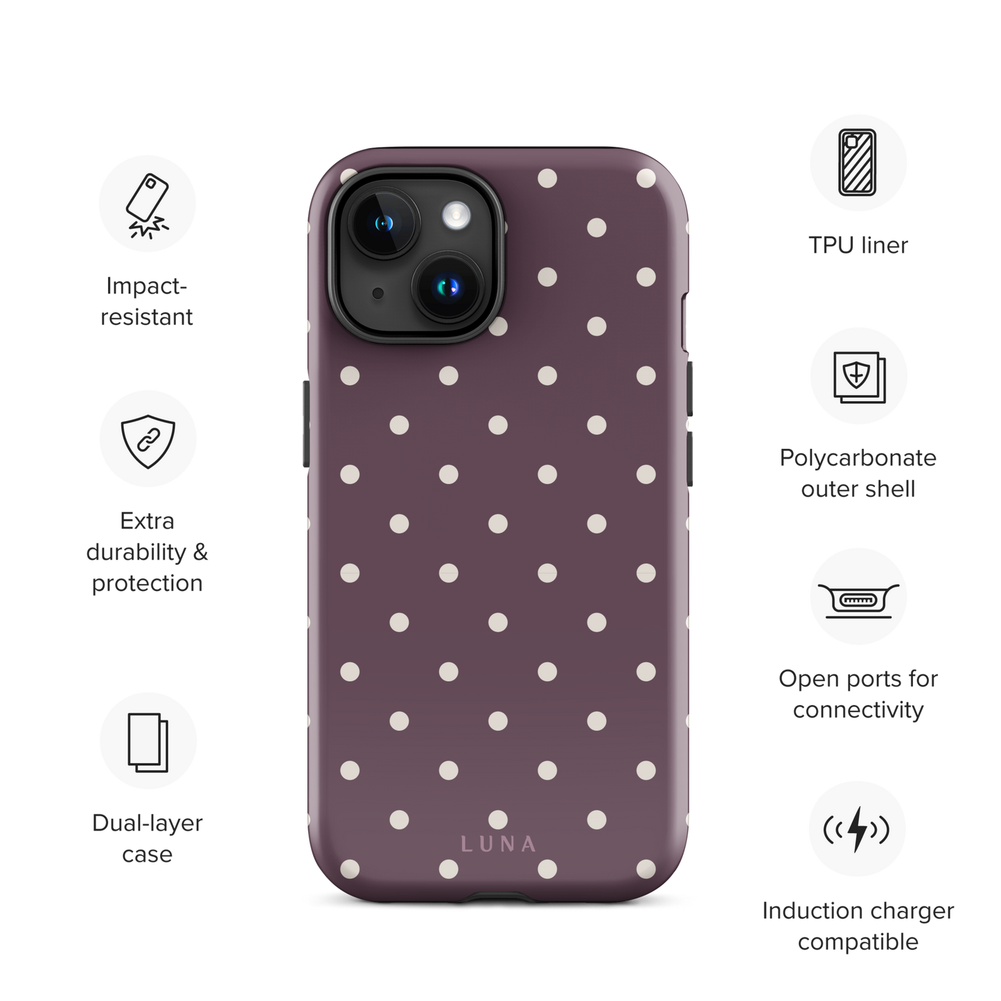 #Finish_Glossy_Phone_iPhone 15