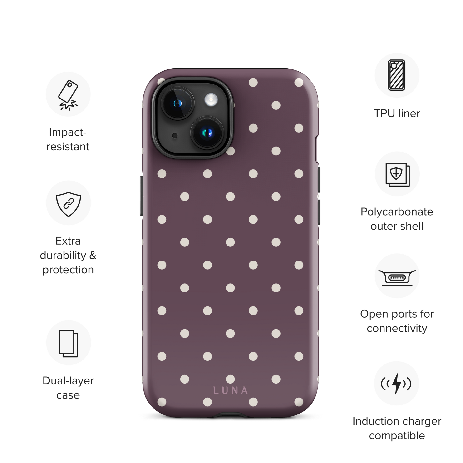 #Finish_Glossy_Phone_iPhone 15