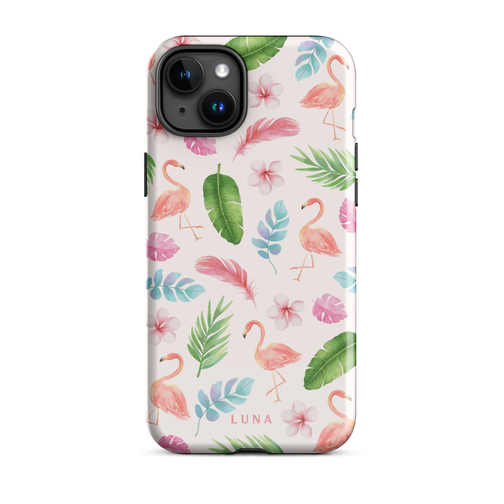 Tropical Flamingo - Tough Case for iPhone®