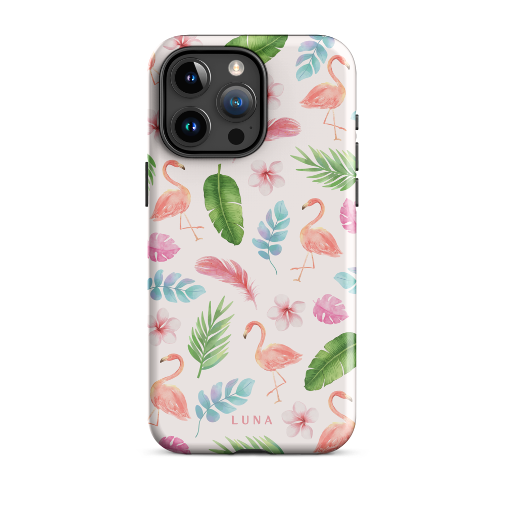 Tropical Flamingo - Tough Case for iPhone®