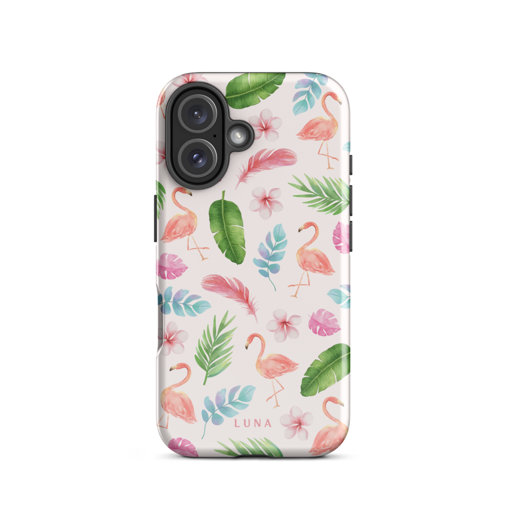 Tropical Flamingo - Tough Case for iPhone®