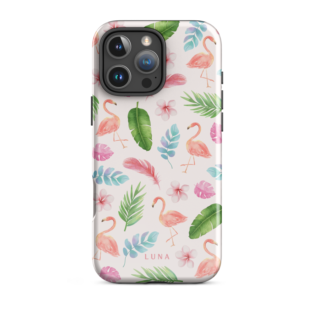 Tropical Flamingo - Tough Case for iPhone®
