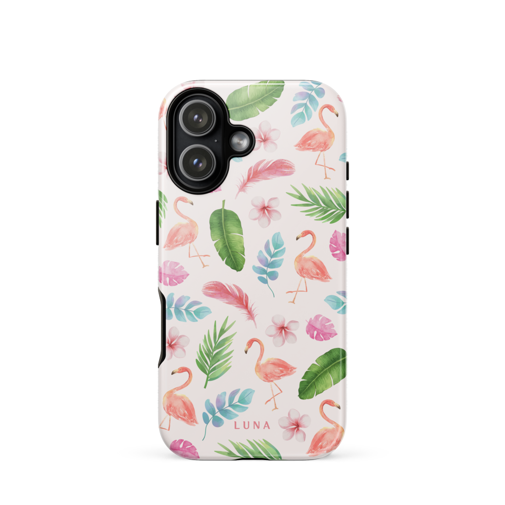 Tropical Flamingo - Tough Case for iPhone®