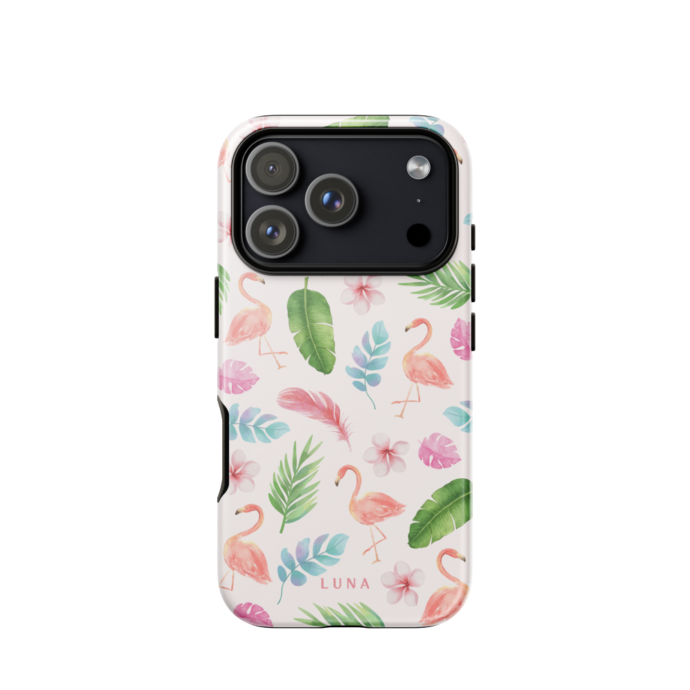 Tropical Flamingo - Tough Case for iPhone®