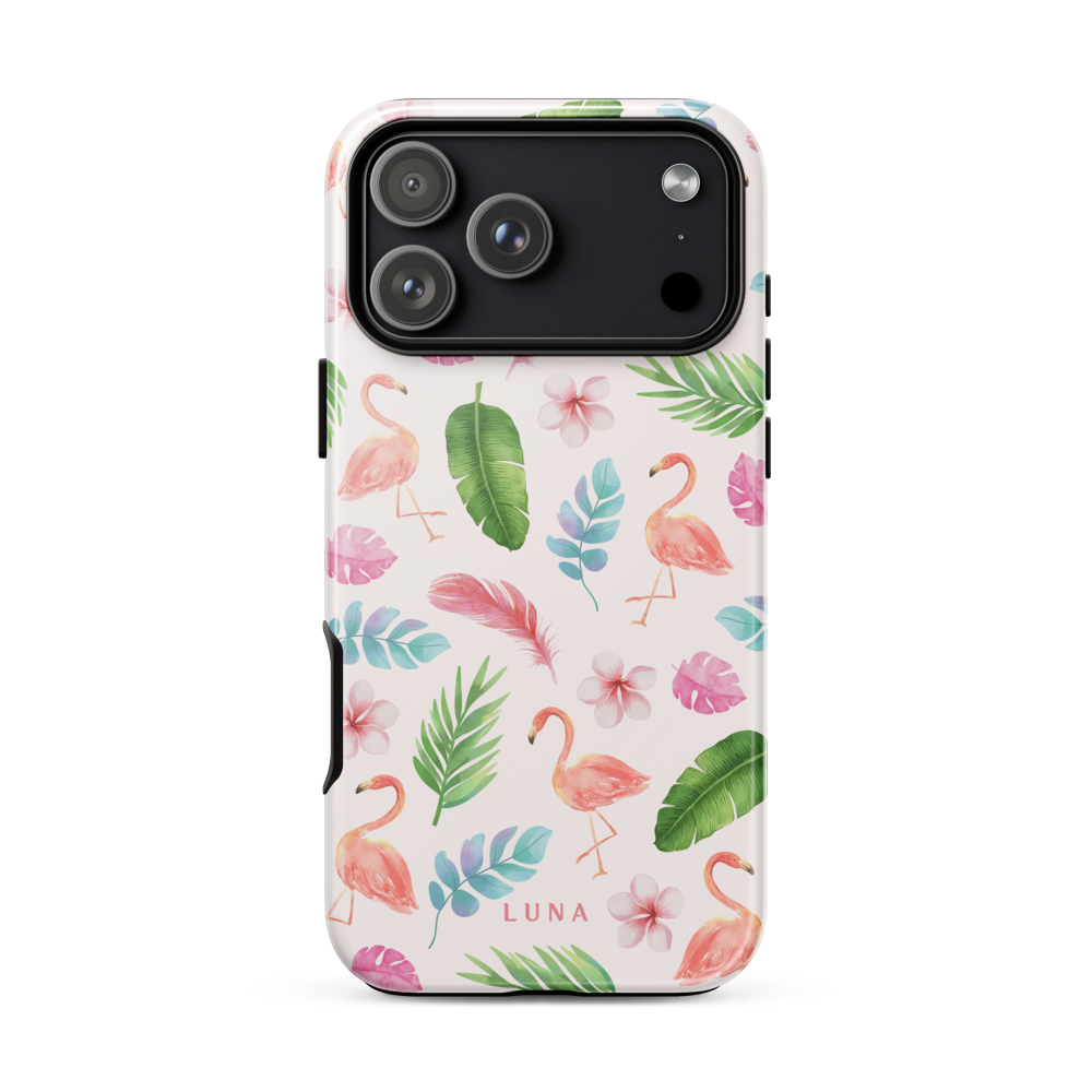 Tropical Flamingo - Tough Case for iPhone®