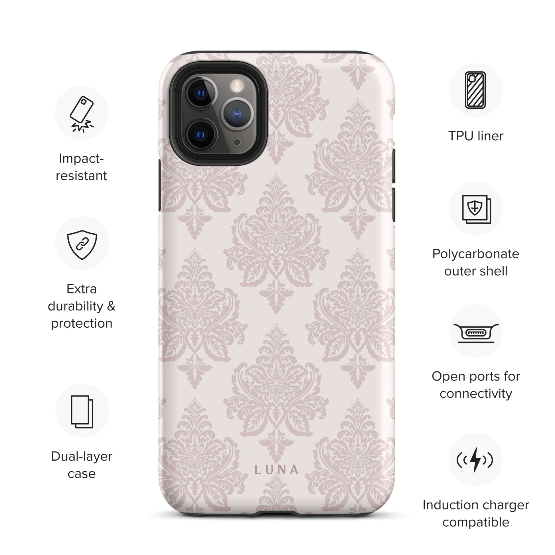 Francesca - Tough Case for iPhone PHONE-CASE Luna