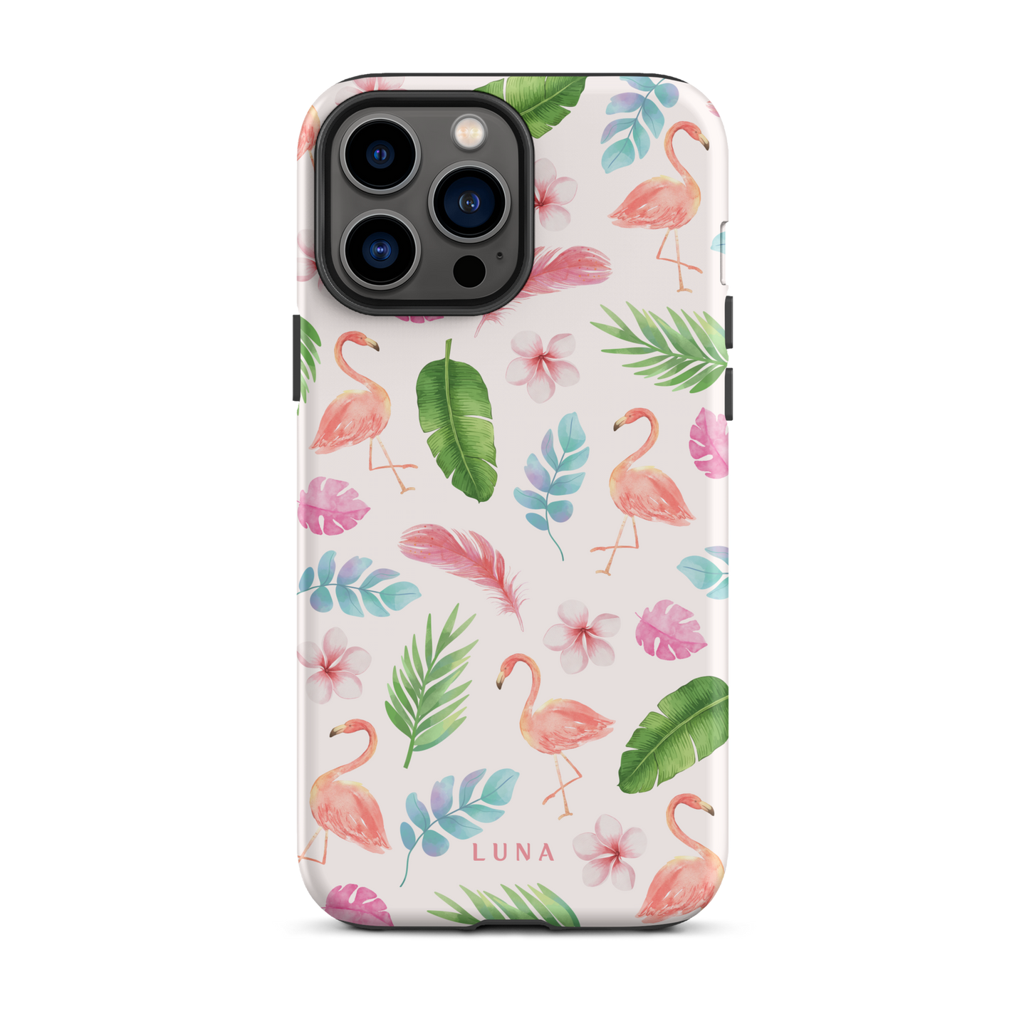 Tropical Flamingo - Tough Case for iPhone®