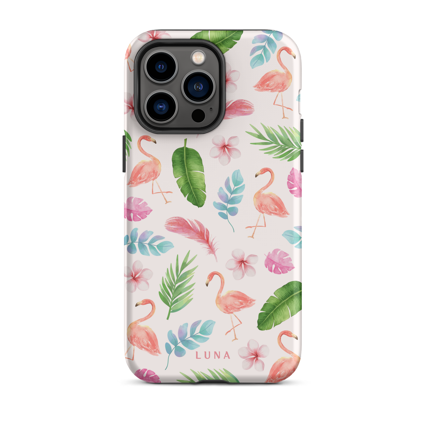 Tropical Flamingo - Tough Case for iPhone®