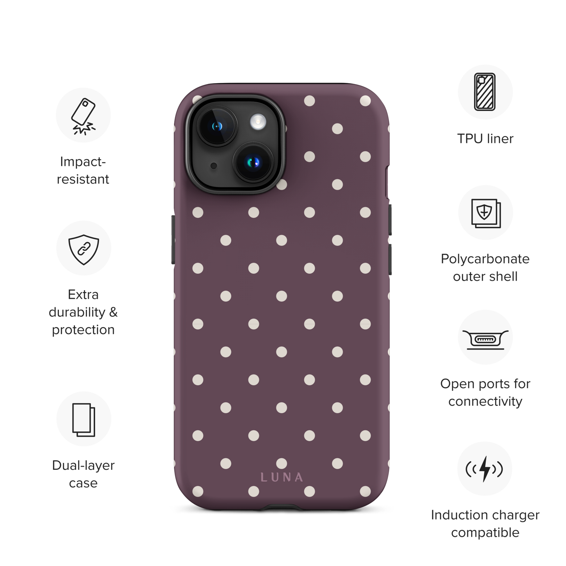 #Finish_Matte_Phone_iPhone 15