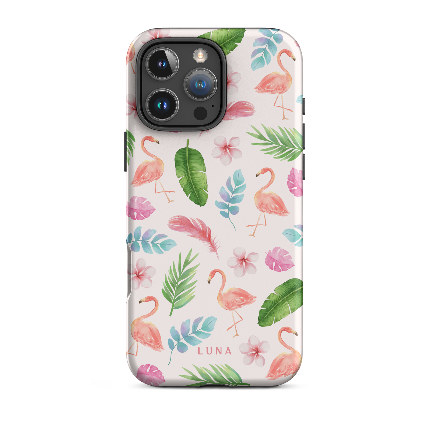 Tropical Flamingo - Tough Case for iPhone®